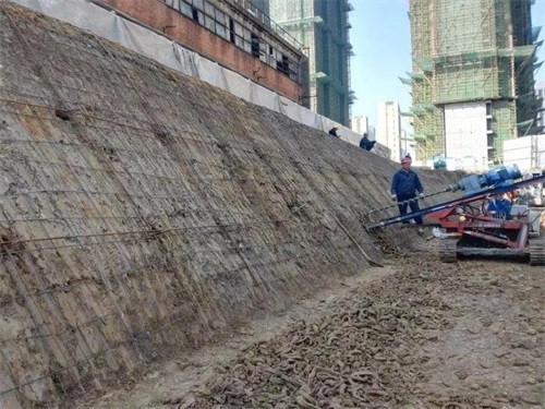 肃宁建筑边坡支护
