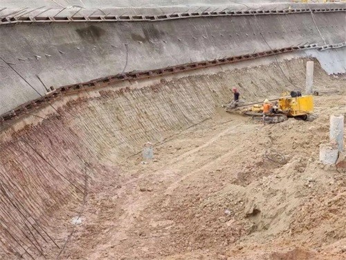 肃宁基坑边坡加固