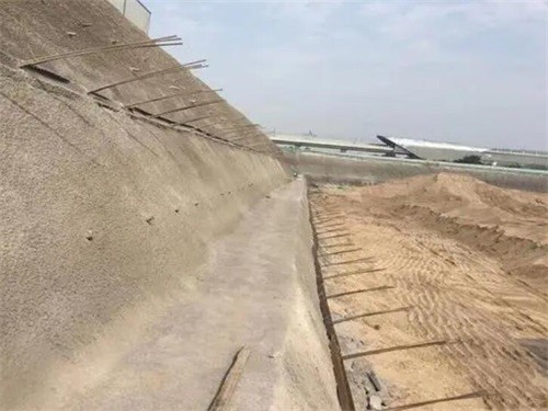 肃宁河道边坡加固